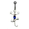 piercing de nombril forme Gecko,de bonne qualité et pas cher.-bijouxbijoux.ch