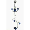 très mignon piercing de nombril avec cristaux.-bijouxbijoux.ch