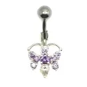 papillon pour piercing de nombril.-bijouxbijoux.ch