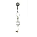 piercing de nombril la petite clé de votre coeur.- bijouxbijoux.ch