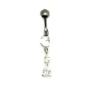 piercing de nombril,haute qualité 316 L .- bijouxbijoux.ch
