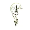 piercing de nombril croissant de lune avec une jolie fée,excellent rapport qualité-prix.-bijouxbijoux.ch