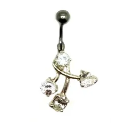 piercing de nombril élégant et très passe par tout. - bijouxbijoux.ch