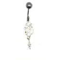 piercing de nombril très fin et très élégant.- bijouxbijoux.ch