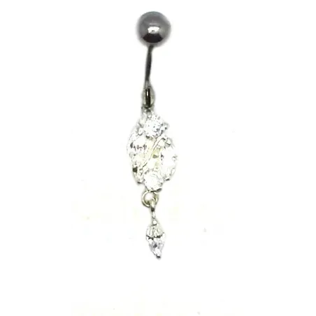 piercing de nombril très fin et très élégant.- bijouxbijoux.ch