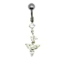 piercing de nombril avec des cristaux,très bonne qualité et pas cher . - bijouxbijoux.ch
