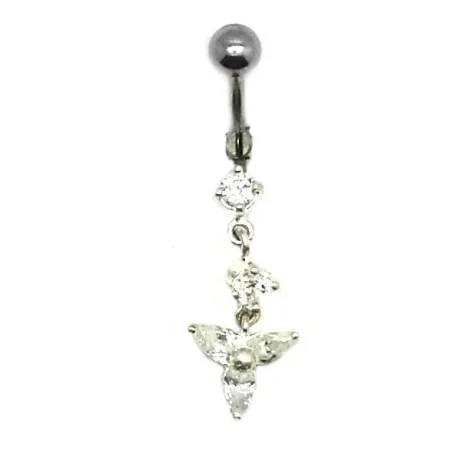 piercing de nombril avec des cristaux,très bonne qualité et pas cher . - bijouxbijoux.ch