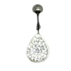 piercing de nombril en forme de goutte ,vous enchantera.- bijouxbijoux.ch