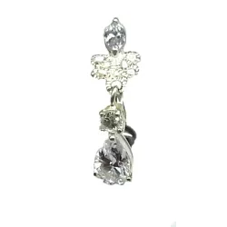 piercing de nombril avec des cristaux vous donnera entière satisfaction  par sa qualité et son prix.- bijouxbijoux.ch