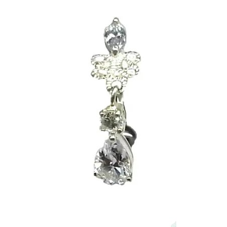 piercing de nombril avec des cristaux vous donnera entière satisfaction  par sa qualité et son prix.- bijouxbijoux.ch