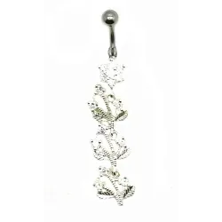piercing de nombril très élégant et fin ,top qualité.- bijouxbijoux.ch