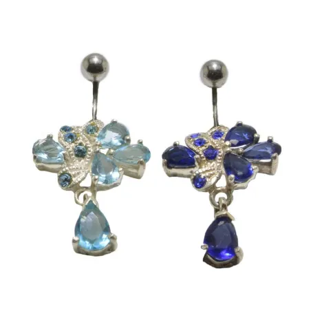 piercing de nombril ravissant en forme de fleur fait pour vous .-bijouxbijoux.ch