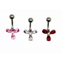 piercing de nombril avec de nombreux strass qui vous ravira certainement .-bijouxbijoux.ch