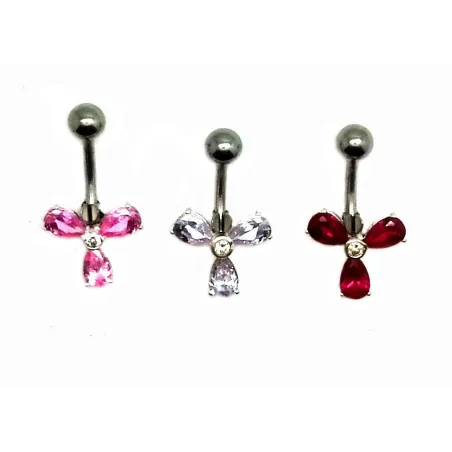 piercing de nombril avec de nombreux strass qui vous ravira certainement .-bijouxbijoux.ch