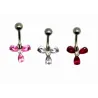 piercing de nombril avec de nombreux strass qui vous ravira certainement .-bijouxbijoux.ch