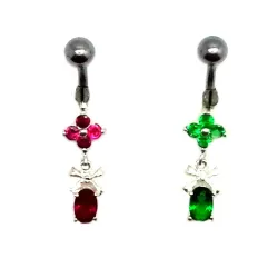 piercing de nombril à un super prix et de très bonne qualité avec des strass.- bijouxbijoux.ch