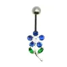 piercing de nombril avec un motif en argent et un prix tout doux. - bijouxbijoux.ch