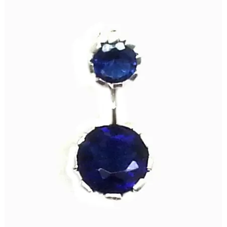 piercing de nombril en argent et acier chirurgical avec des strass pour 39 frs .-bijouxbijoux.ch
