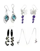 Boucles d'oreille argent