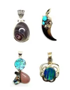 Pendentifs en argent