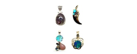 Pendentifs en argent
