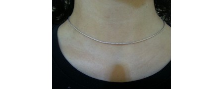 Chaine en argent pour femme