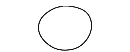 Collier en caoutchouc