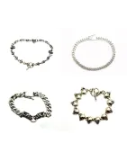 Bracelets gothiques argent