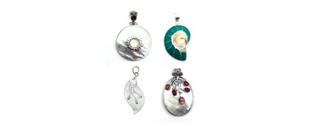 Pendentif nacre