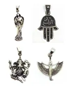 Pendentif religieux argent